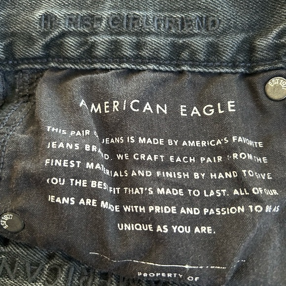 American Eagle Hi-Rise Girlfriend Gray Jeans
SIZE 2 - Picture 6 of 6